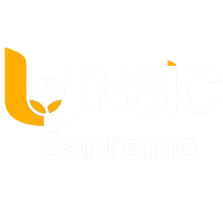 Logo Unsic Sanremo Bianco