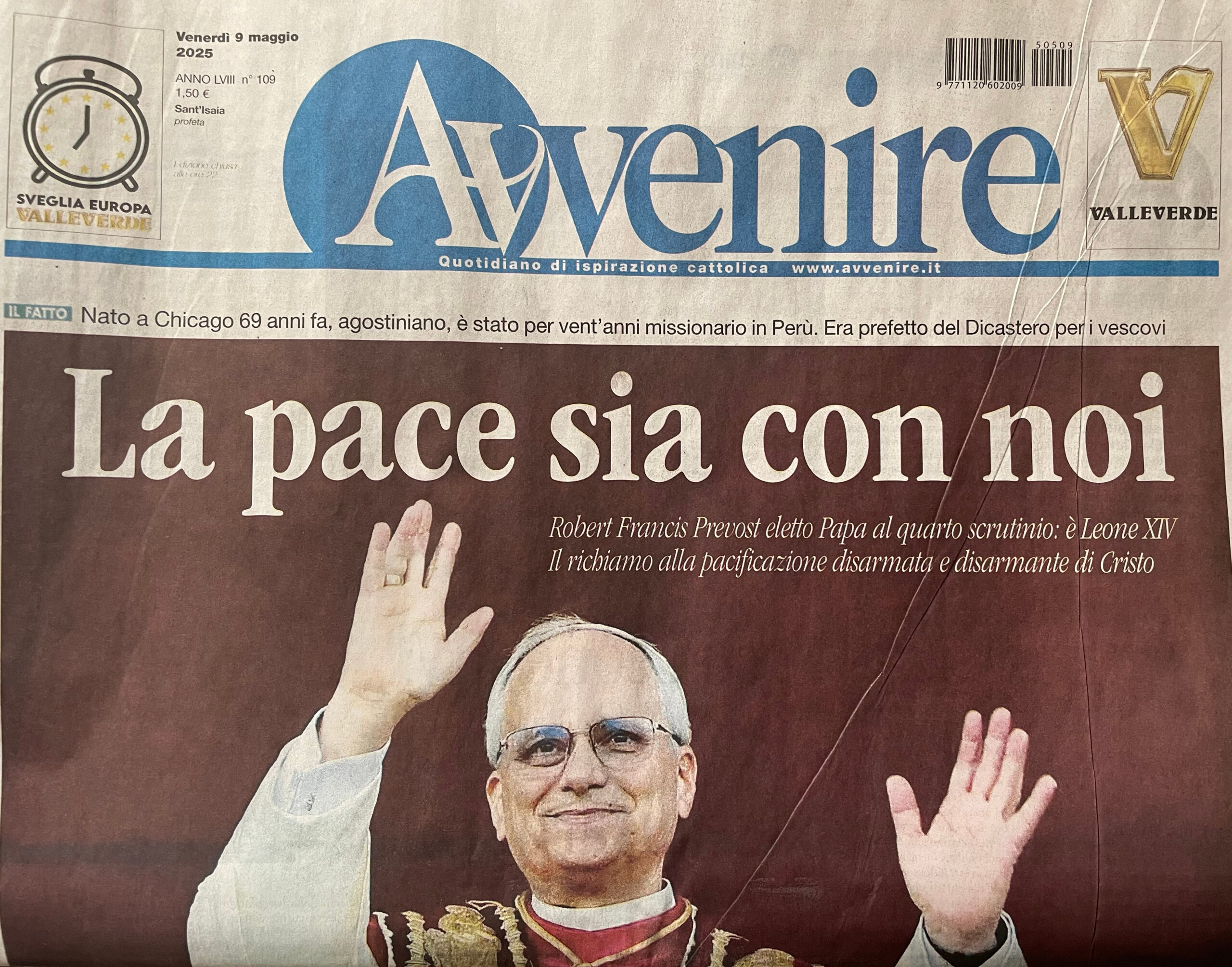 UNSIC: Leone, il Papa “delle cose nuove” – UNSIC