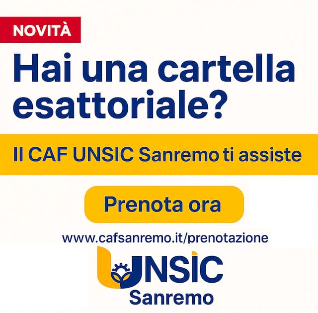 Promo nuovo servizio cartelle esattoriali