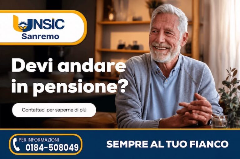 Devi andare in pensione?