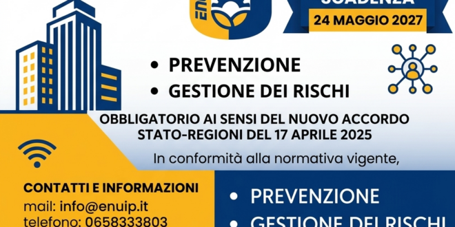 UNSIC: Enuip: nuovo corso per la sicurezza sul lavoro – UNSIC